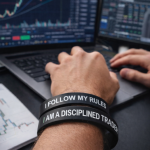 “I Am a Disciplined Trader” Wristband